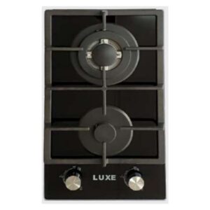 LUXE BL30 | 30cm 2 Burner Gas On Glass Hob