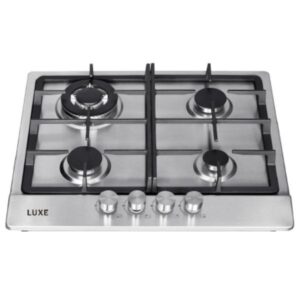 LUXE SS60 | 60cm 4 Burner Stainless Steel Hob
